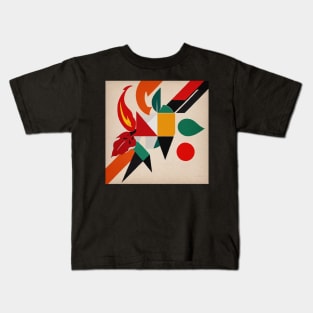 Abstract hot peppers Kids T-Shirt